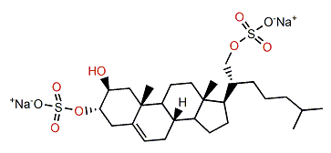 Cholest-5-en-2b,3a,21-triol 3,21-disulfate